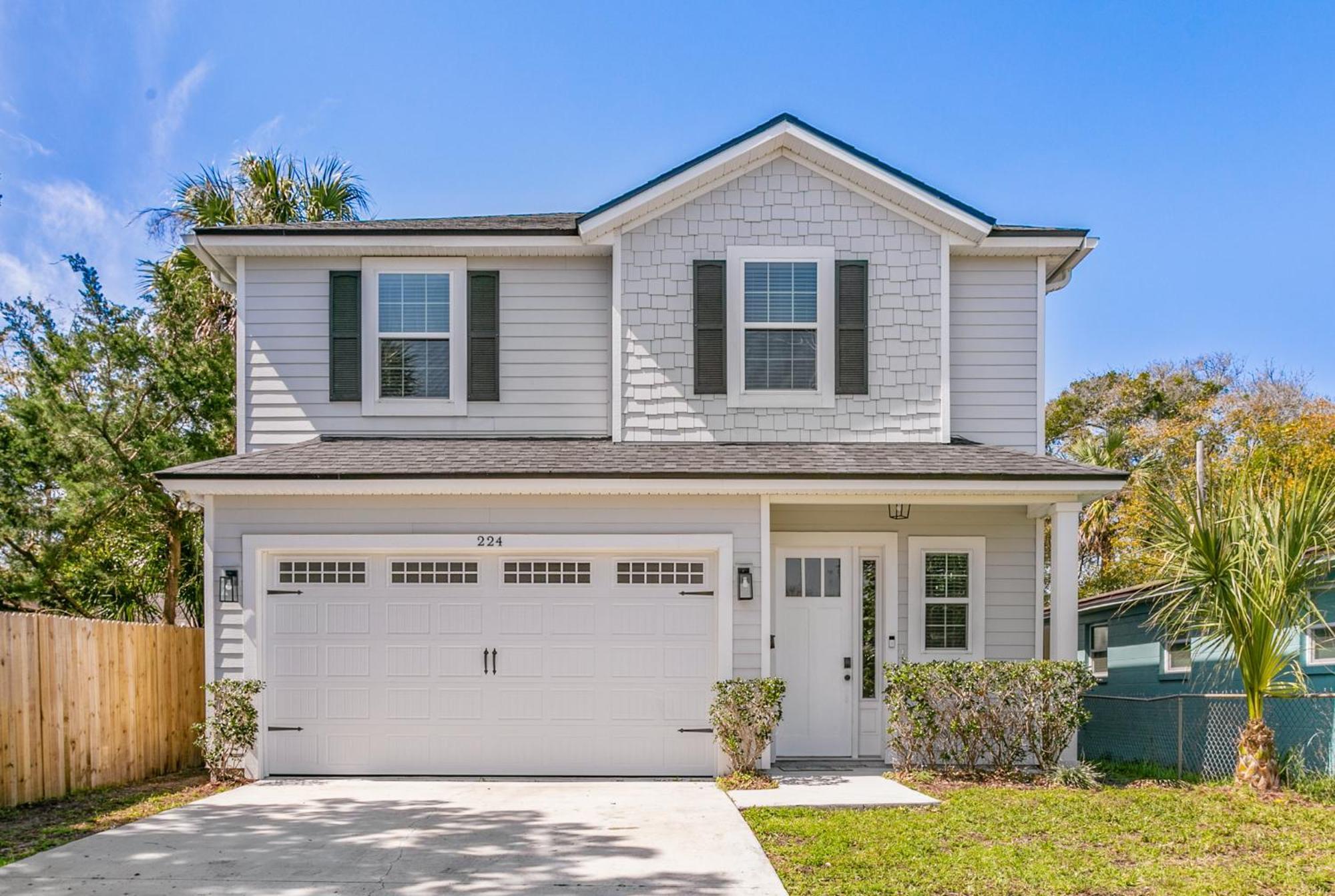 Villa 3 Minutes To Beach, 9 Minutes To Mayo Clinic, King Bed, Sleeps 8 à Jacksonville Beach Extérieur photo